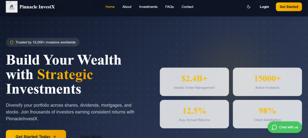 Pinnacleinvestx.com